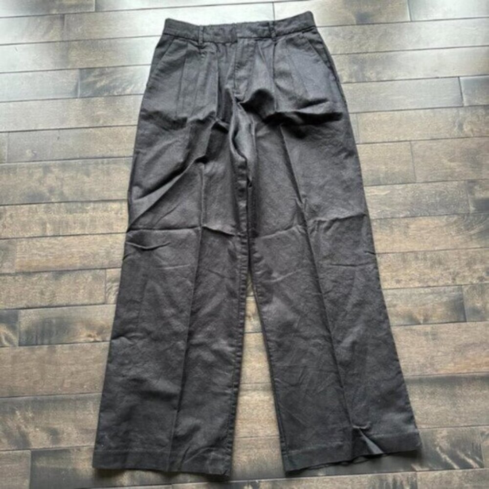 Gap Wide-Leg Linen Blend Pants